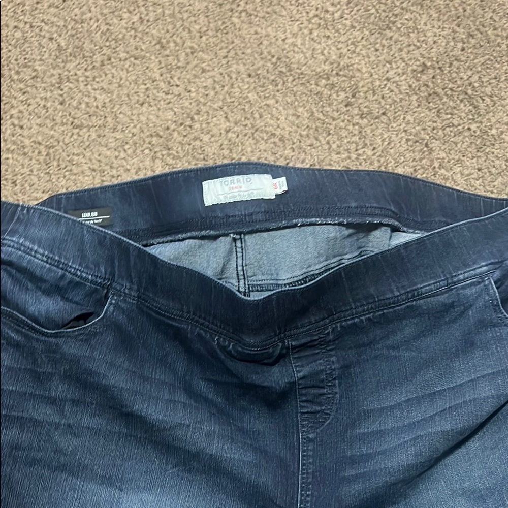 Dark Blue Denim Jeans